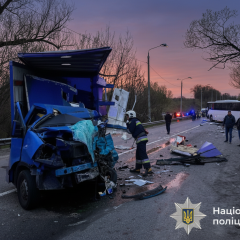 Аварія із вантажівкою на Вінниччині
