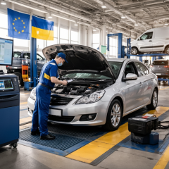 Обязательный техосмотр для всех автомобилей в Украине