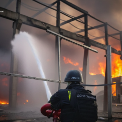 Пожежі та знеструмлення в Чернігові
