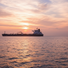 Tankers in the Ormuz Strait