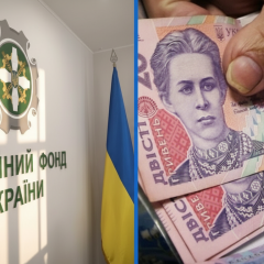 Старая женщина с расчетами в руках