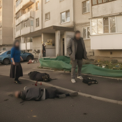 Записи з бодікамер поліцейських після теракту в Києві