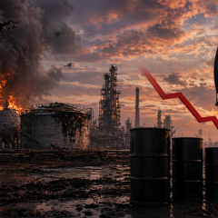 Потери нефти из-за дронов в России