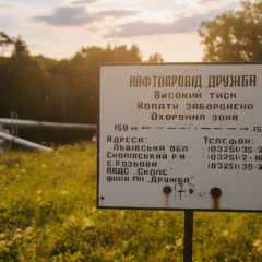Транзит російської нафти через Україну