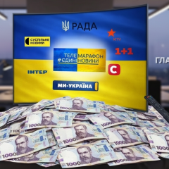 Государственные телеканалы получили наибольшую поддержку