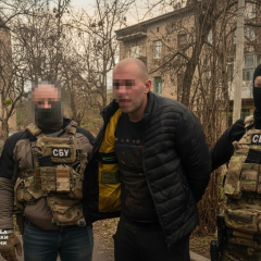 Задержанный агент ГУР РФ в Краматорске
