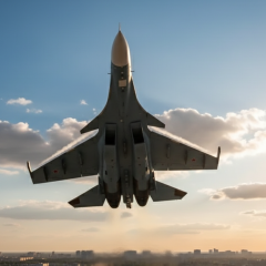 Польские F-16 перехватили российские Су-30