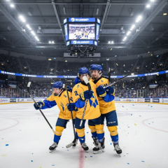Гравці української збірної у боротьбі