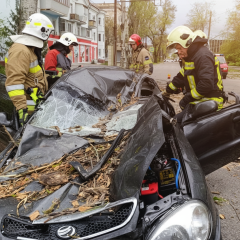 Відкрита площадка після негоди в Україні