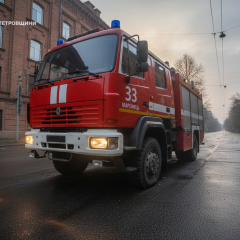 Блівав дрони вдарили по пожежному автопарку у Марганці