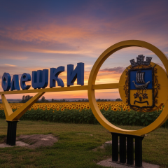 Голод в оккупированных Олешках