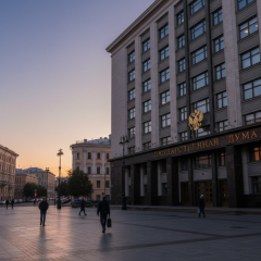 Бизнесмен с дроном в руках