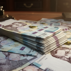 Графік зростання зарплат українців