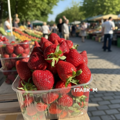 Перша полуниця від Закарпаття у Києві
