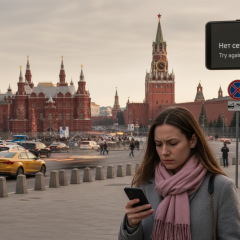 Москва без связи на праздники