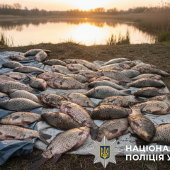 Незаконний вилов риби на Київщині