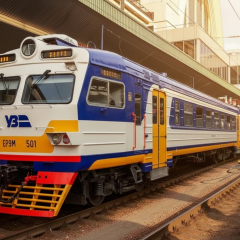 Терминал для валидации билетов на Kyiv City Express
