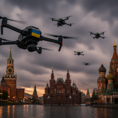 Украинские дроны над Уралом