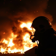Російський військовий атакує рятувальників в Полтавщині