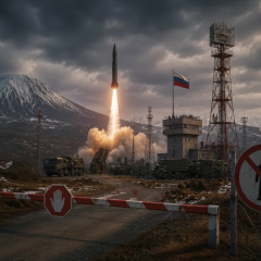 Missile tests at Kura range