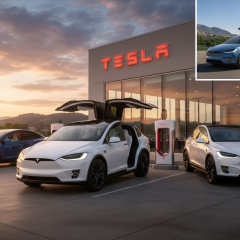 Tesla Model X самый быстро продаваемый автомобиль