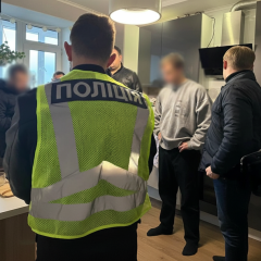 Пенсионерка во время обмана СБУ