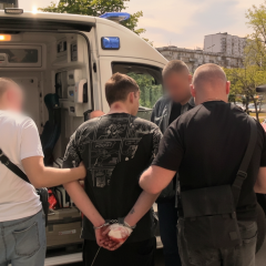 Россиянин с ножом напал на киевлянина