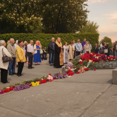 Конфликт у мемориала Славы в Киеве