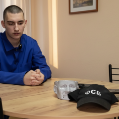 русский в форме ЗСУ в плену