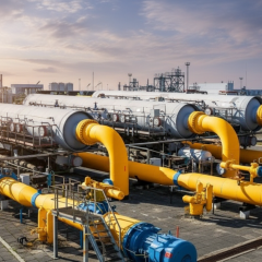 График уменьшения импорта газа в апреле