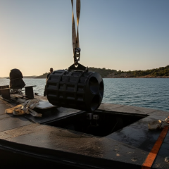 Украинский морской дрон с взрывчаткой