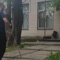 Военные инвалиды в Киеве