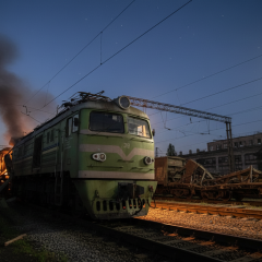Россия наносит удары по железной дороге, жертвы