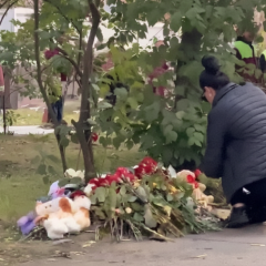 Киев День траура после ракетной атаки