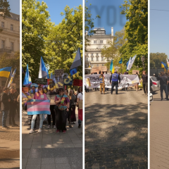 Схватки на ЛГБТ-прайде в Одессе