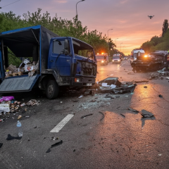 Аварія на Київщині: загиблий чоловік та постраждала жінка