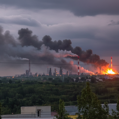 Удар по НПЗ 800 км від кордону