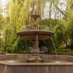 Fountains in Kyiv until mid-October