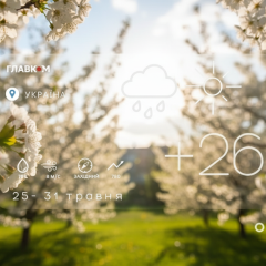 Погода в Україні: спека до +32°C