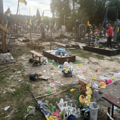 Атака безпілотників на Сновськ