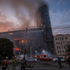 Будівля БЦ Luwr у Києві