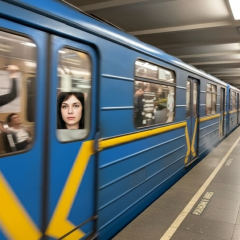 Пассажир в туннеле остановил движение метро