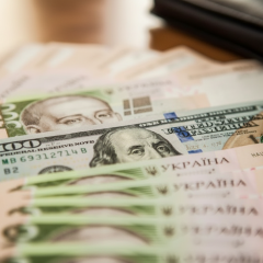 Графика с средней зарплатой в Киеве