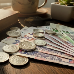 Графік прогнозу зростання ВВП та інфляції