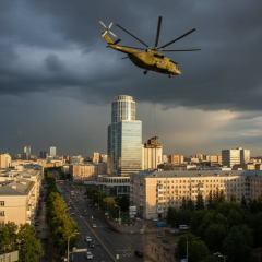 На крышах московских зданий разворачивают Панцирь-СМД-Е