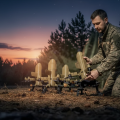 Вибух дрона-перехоплювача на Хмельниччині