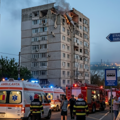 Российский дрон поразил жилой дом в Румынии