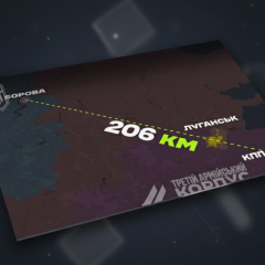 Бійці третього армійського корпусу в ударі