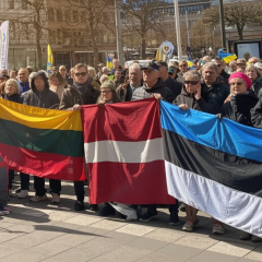 Стокгольм понеділковий рух на підтримку України