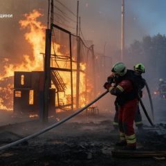 Російська атака на енергетиків в Україні